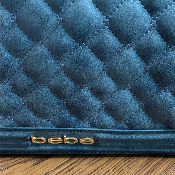 Bebe blue Metallic Quilted Shoulder Bag - Picture 2 of 16